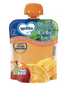 Mellin Pouch Arancia Mango...