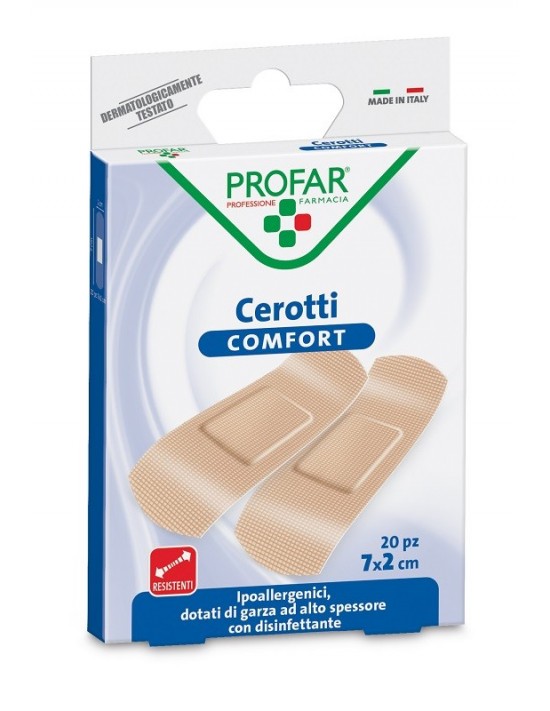 Cerotto Comfort Media 7x2 Cm 20 Pezzi...