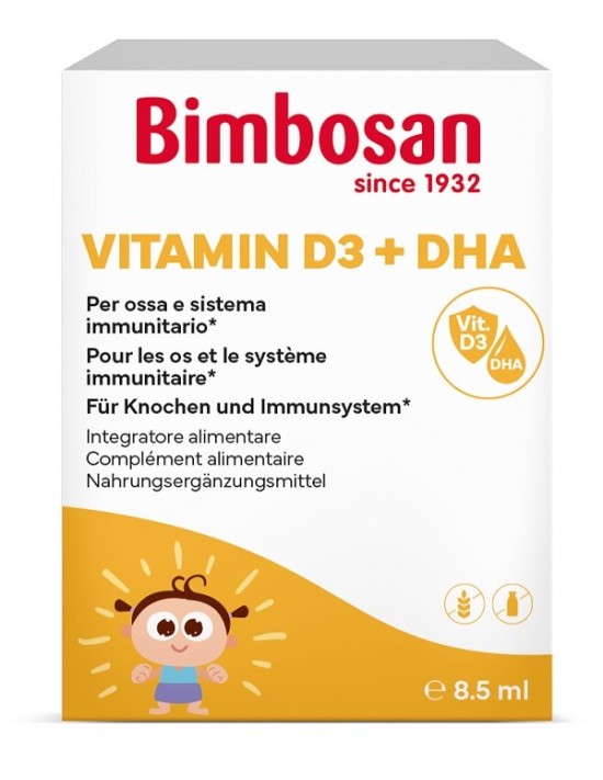 Bimbosan vitamin d3 & dha gocce 8,5 ml