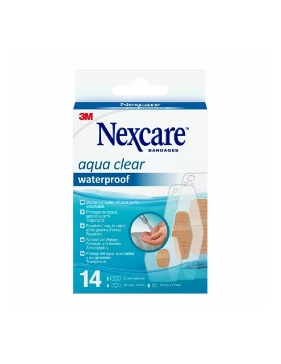 Cerotto nexcare aqua 14 pezzi