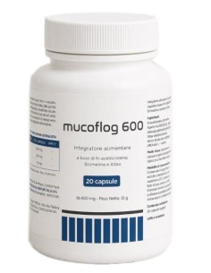 Mucoflog 600 20 capsule 800 mg