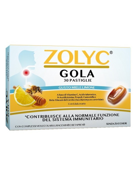 Zolyc gola miele limone 30 pastiglie...