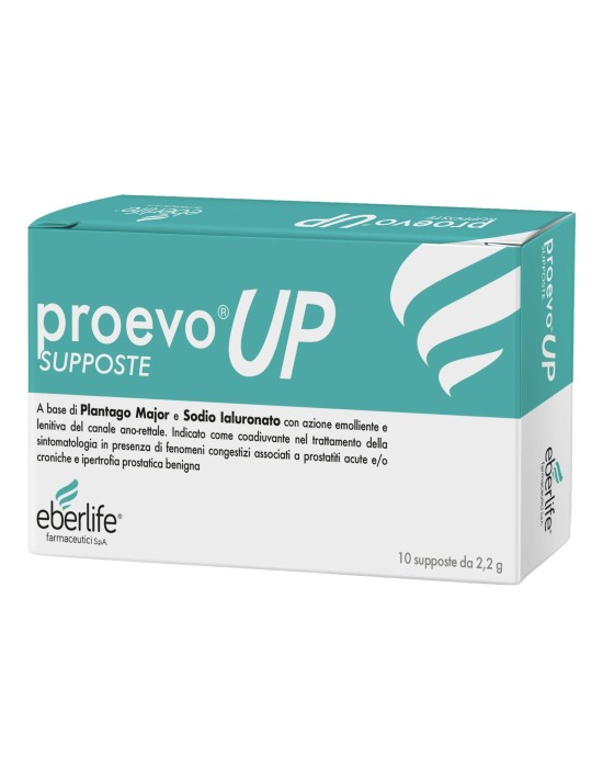 Proevo up supposte 10 pezzi da 2,2 g