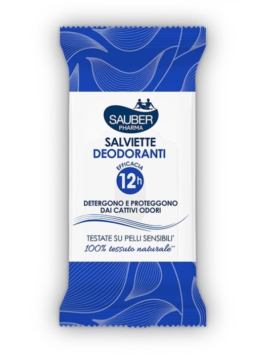Sauber salviette deodoranti 10 salviette