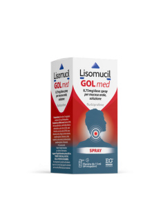 Lisomucilgolmed orale spray...