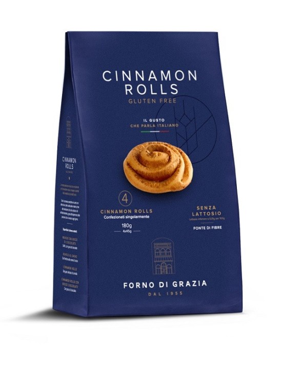 Fdg cinnamon rolls 4 pezzi da 45 g