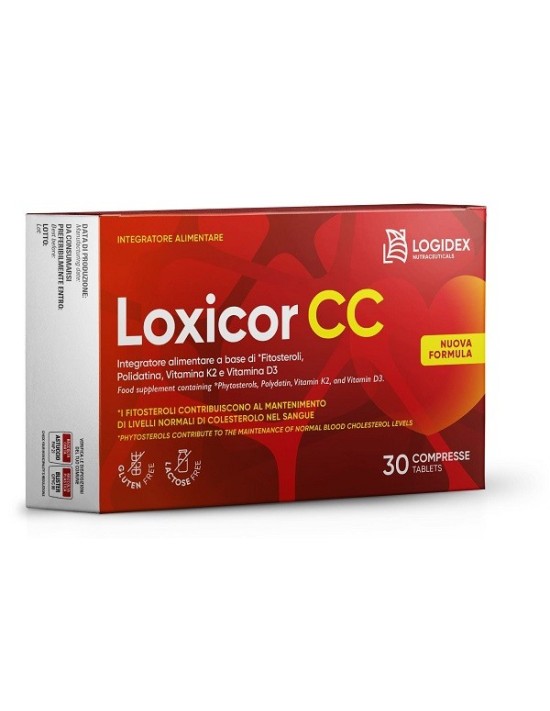 Loxicor cc 30 compresse senza glutine...