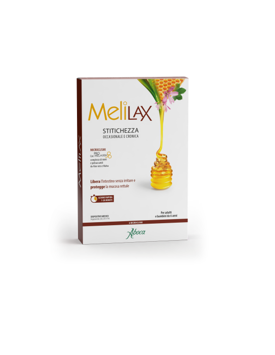 Melilax Adulti Microclismi 6 Pezzi 10 G