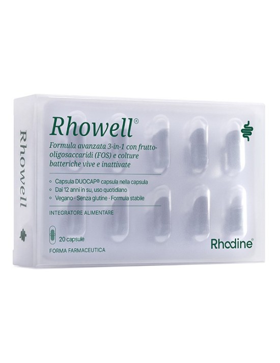 Rhowell 20 capsule senza glutine