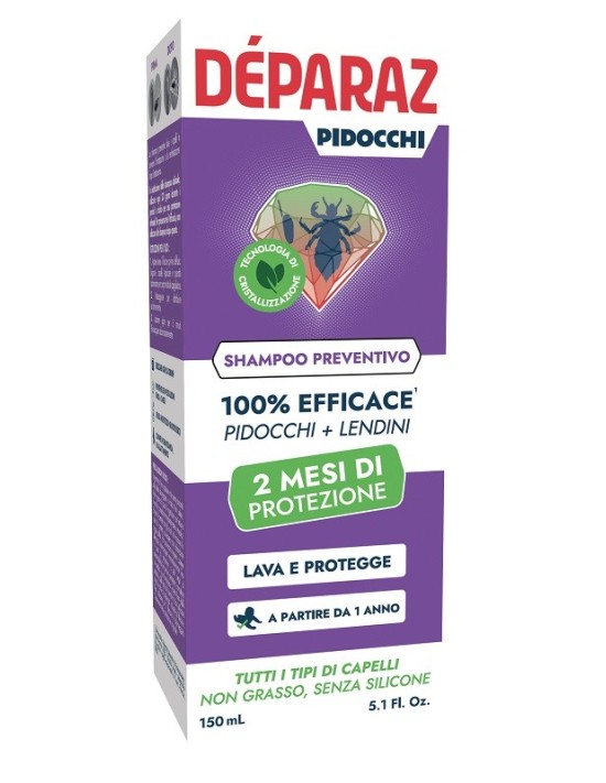 Deparaz shampoo preventivo anti...