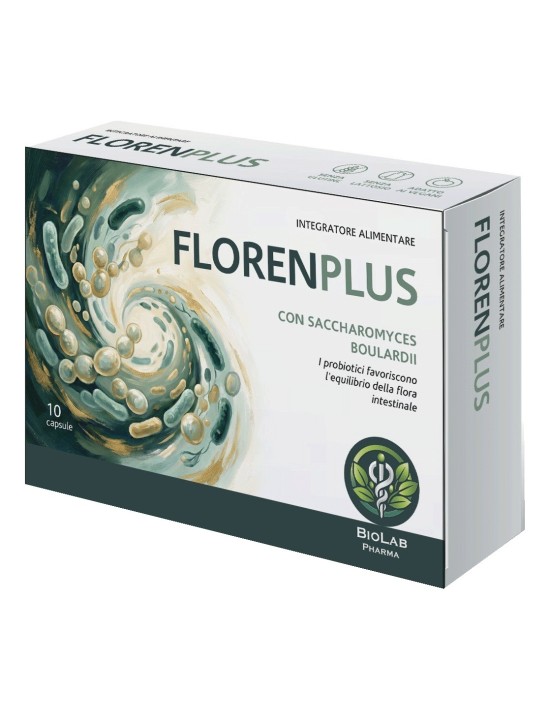 Floren plus 10 capsule senza glutine...