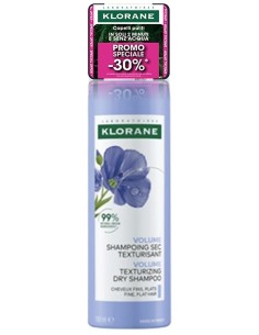 Klorane shampoo secco lino...