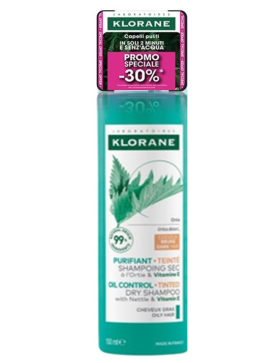 Klorane shampoo secco ortica capelli...