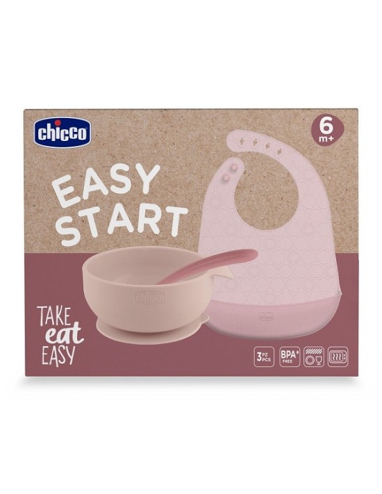 Chicco easy start set pappa silicone...