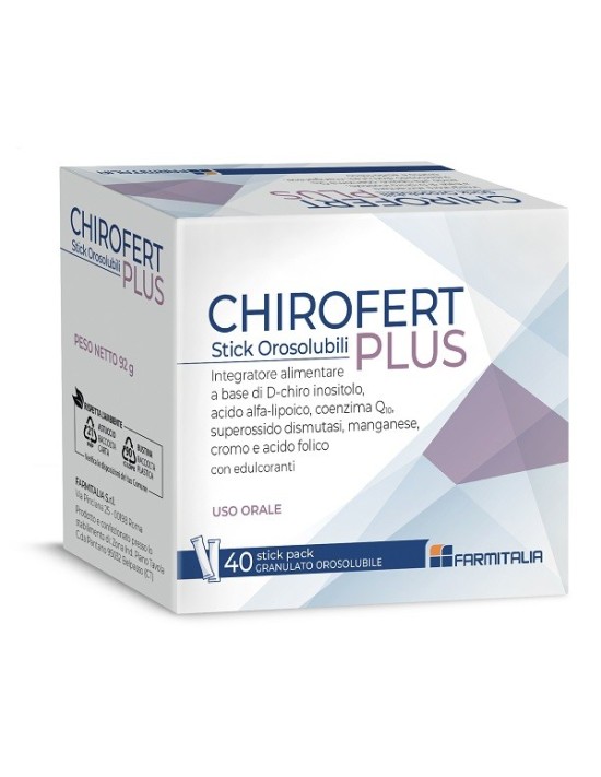 Chirofert plus 40 stick pack da 2,3 g...
