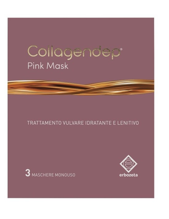 Collagendep pink mask maschera...
