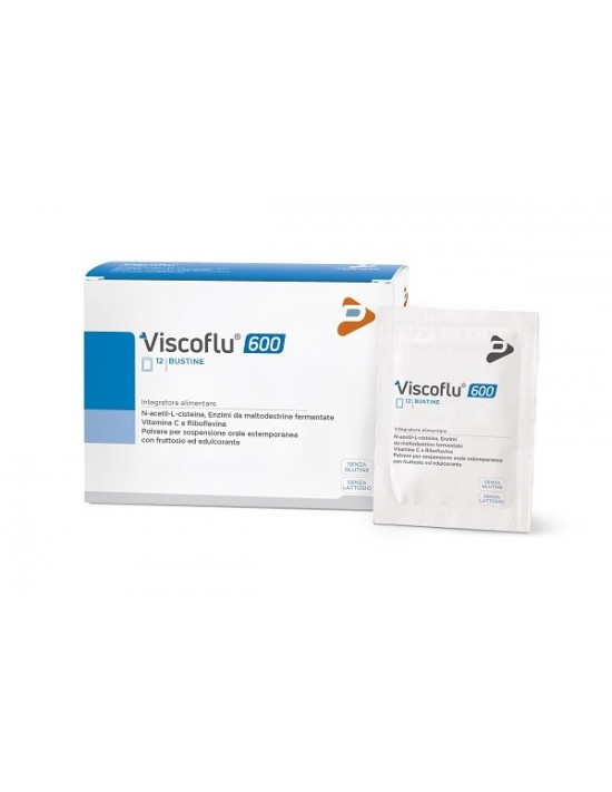 Viscoflu 600 12 bustine da 3 g con...