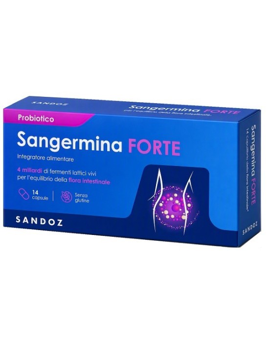 Sangermina forte 14 capsule da 295 mg...