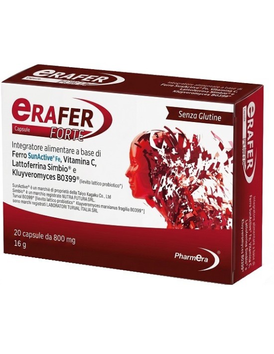 Erafer forte 20 capsule 800 mg senza...