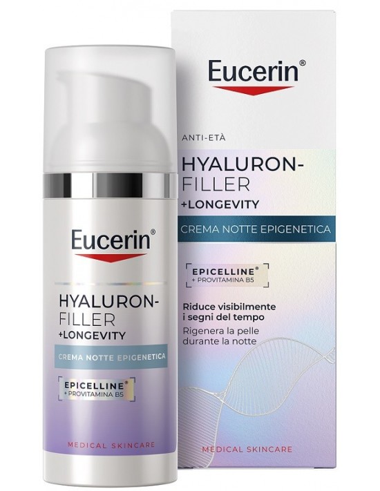 Eucerin hyaluron filler +longevity...