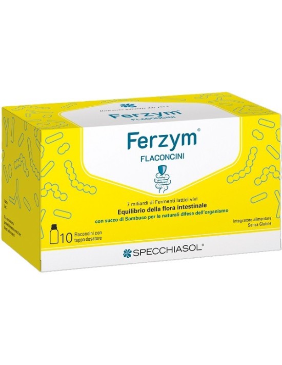 Ferzym 10 Flaconi X 8 ml con Edulcorante