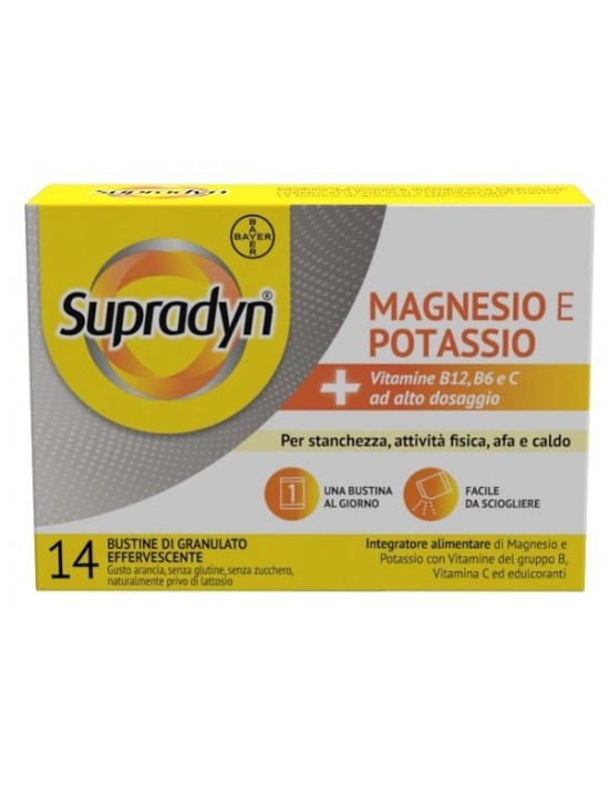 Supradyn Magnesio Potassio 14 Bustine