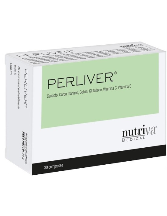 Perliver 30 Compresse senza Glutine...