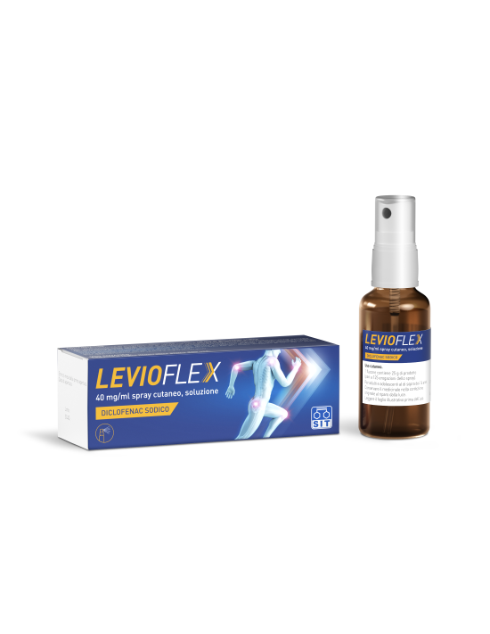 Levioflex 40mg/Ml Spray Cutane