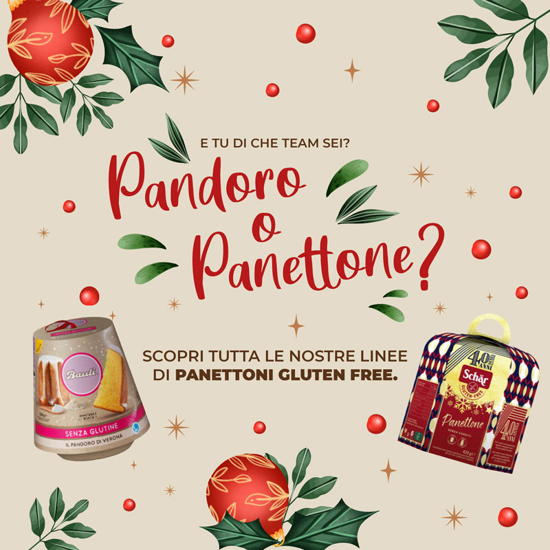 Pandori e Panettoni senza glutine