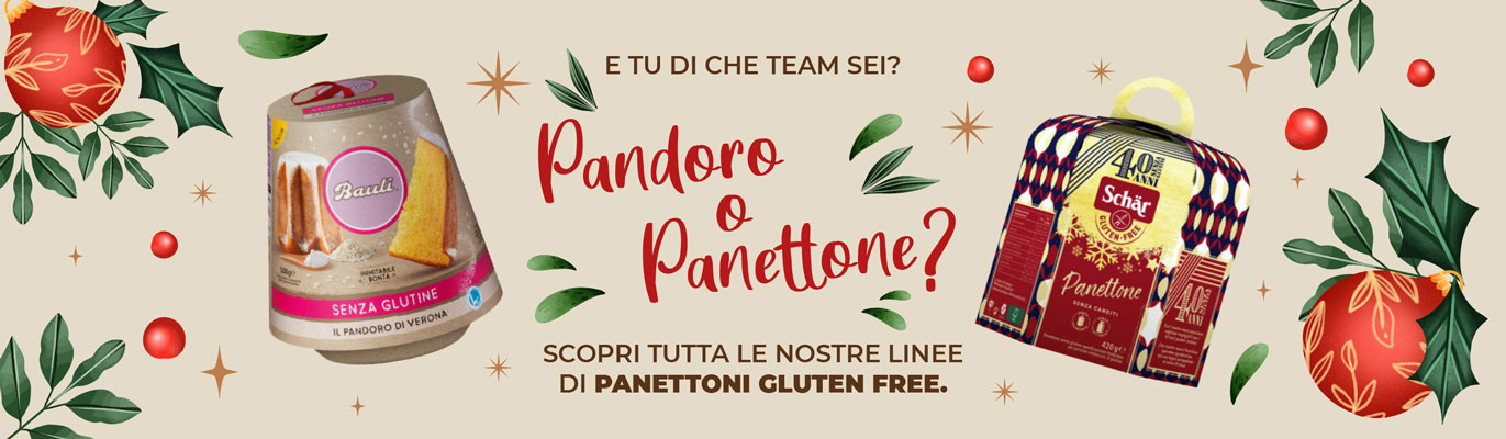 Pandori e Panettoni senza glutine