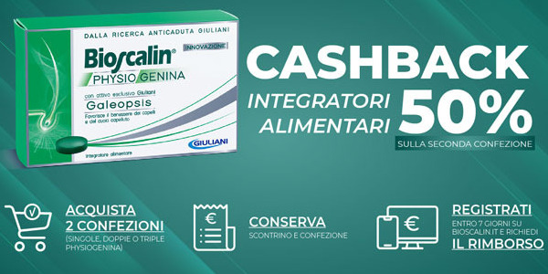 CASHBACK BIOSCALIN