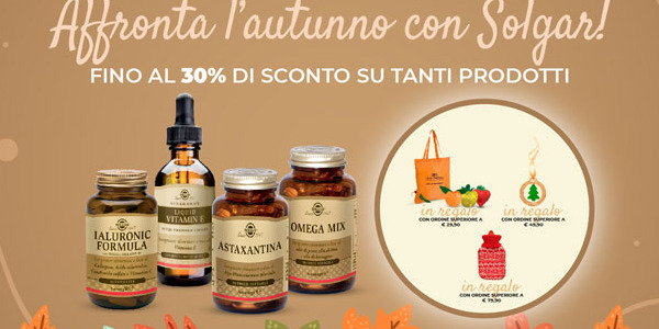 PROMO AUTUNNO SOLGAR