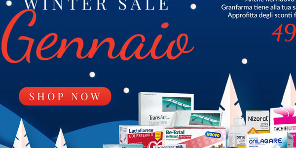 PROMO GENNAIO 2022 - WINTER SALE