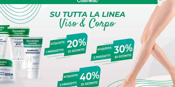 Viso e Corpo Somatoline - Prodotti in offerta fino al 40% di sconto
