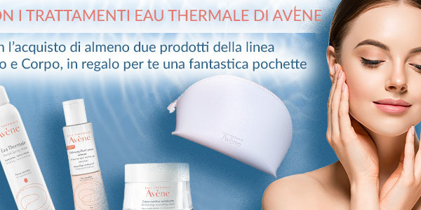 Promozione Avène: pochette in regalo