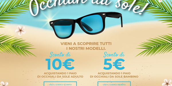 PROMO OCCHIALI DA SOLE 2022
