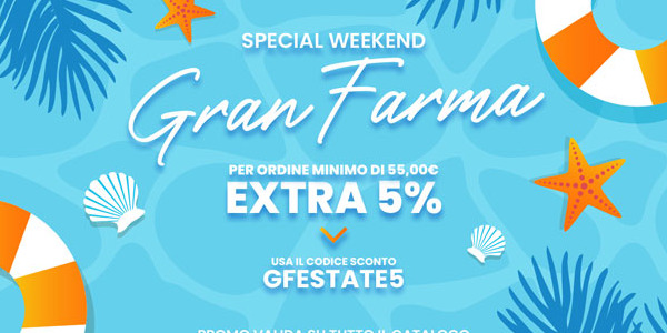 PROMO WEEKEND 15-17 LUGLIO 2022