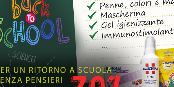 Back to School: un ritorno a scuola più leggero e sicuro