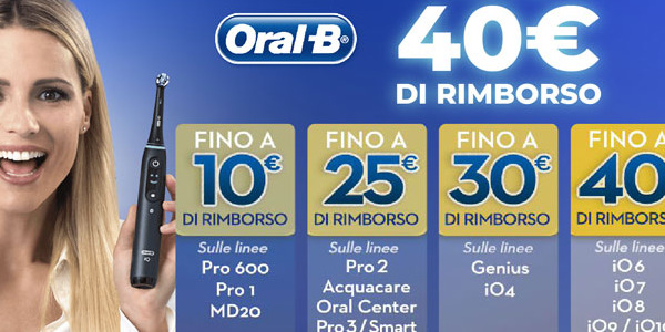 CASHBLACK ORAL B! IMPERDIBILE.