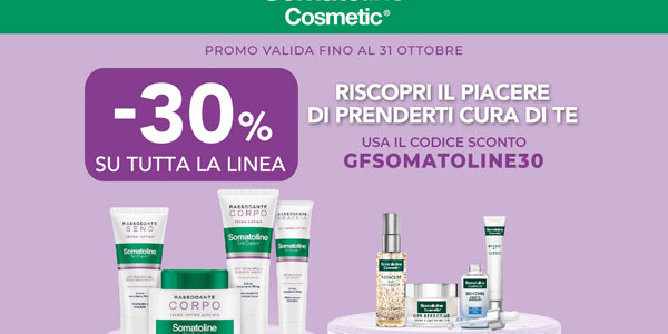 PROMO SOMATOLINE SETTEMBRE 2022
