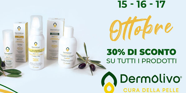 PROMO DERMOLIVO 30% DI SCONTO