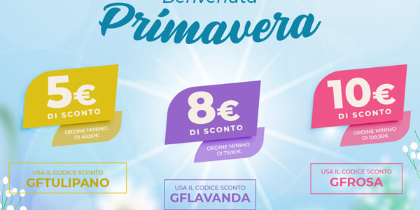 PROMO BENVENUTA PRIMAVERA 2023