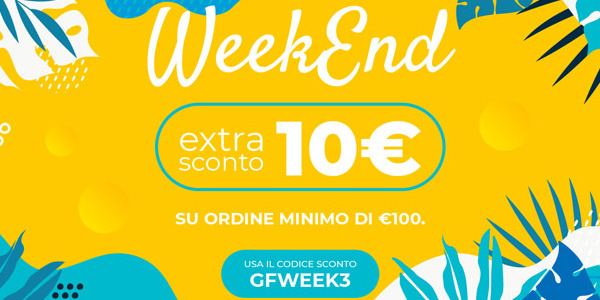 PROMO WEEKEND 25-27 AGOSTO 2023