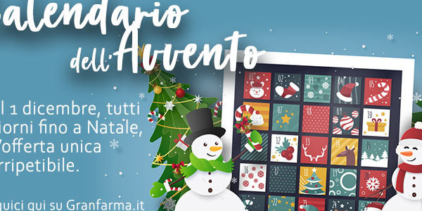 Il Calendario dell'Avvento di Granfarma.it