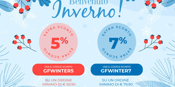 PROMO BENVENUTO INVERNO 2023