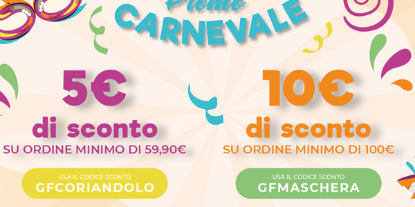 PROMO CARNEVALE 2024