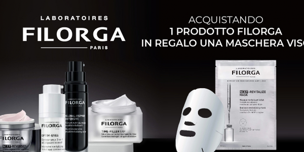 Acquista 1 prodotto Filorga ricevi in omaggio la maschera Ncef Revitalize Mask