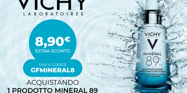8,90€ su Vichy Mineral 89