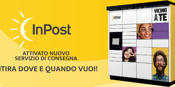 InPost: da oggi ritiri comodamente i tuoi pacchi dove vuoi, quando vuoi!