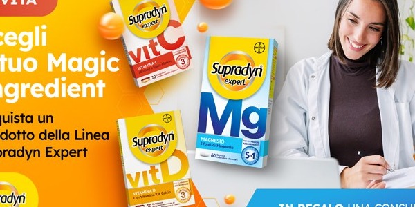 Con Bayer hai una consulenza gratuita con il nutrizionista